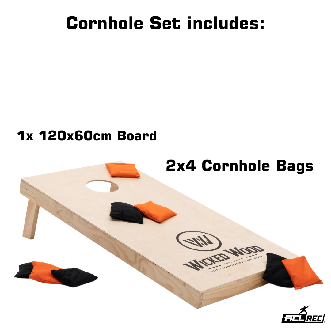 Cornhole Startkit - 120x60 - 1x Board / 2x4 Väskor